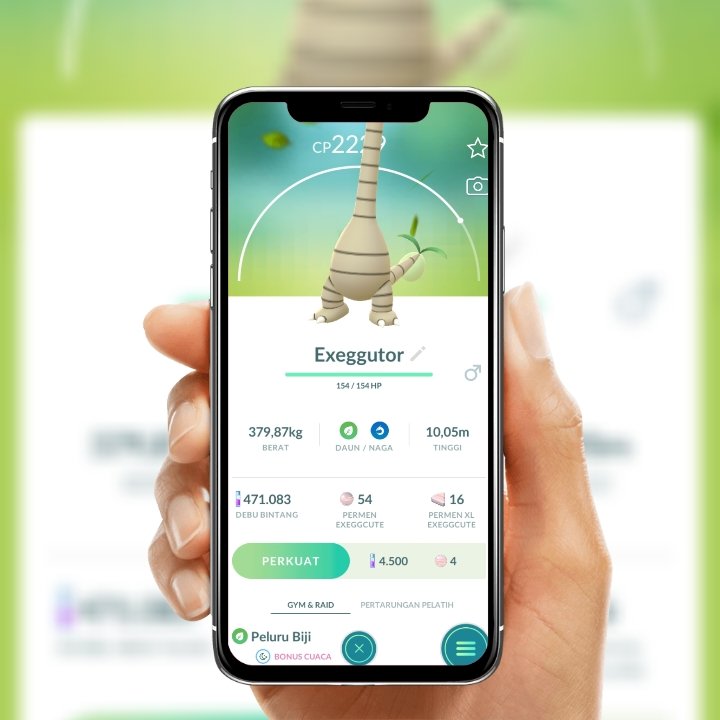 TRADE POKEMON GO EXEGGUTOR ALOLAN
