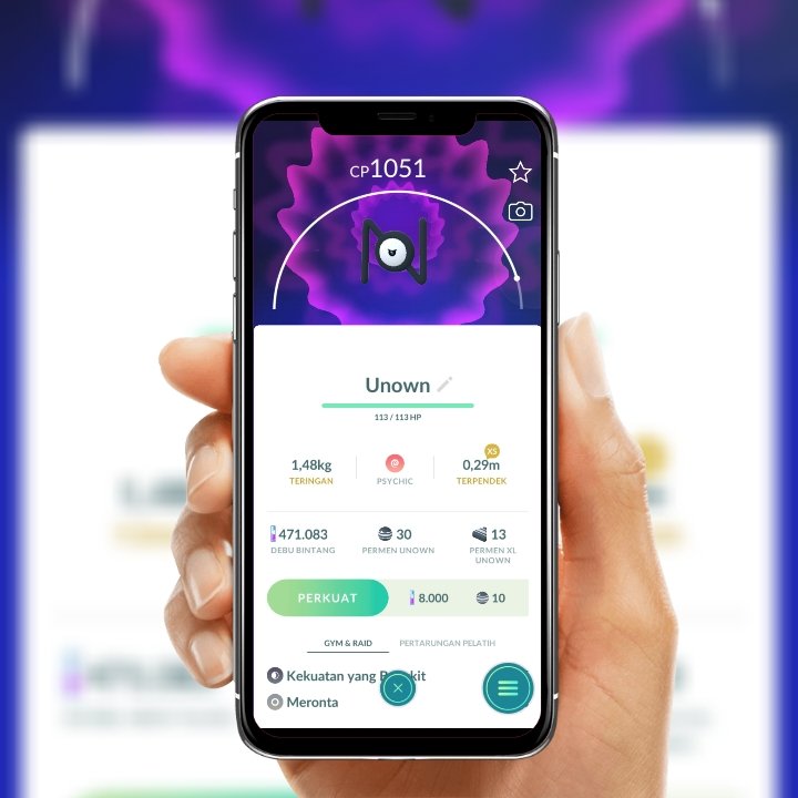 TRADE POKEMON GO UNOWN (N)