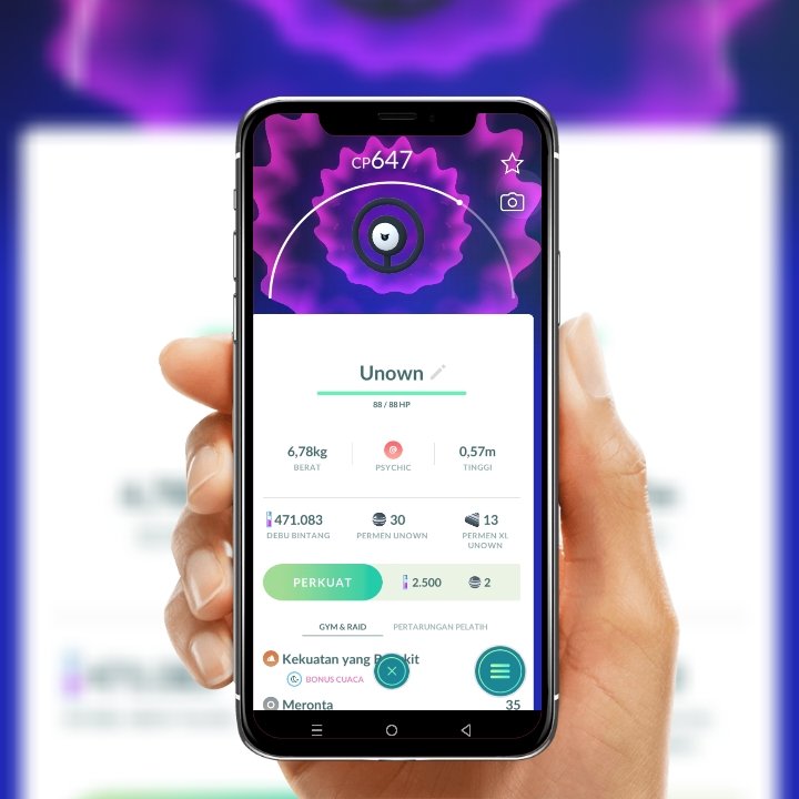 TRADE POKEMON GO UNOWN (O)